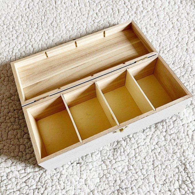 Boîte à bijoux grues japonaises