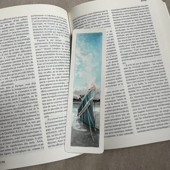 Marque-page - Dans les profondeurs 