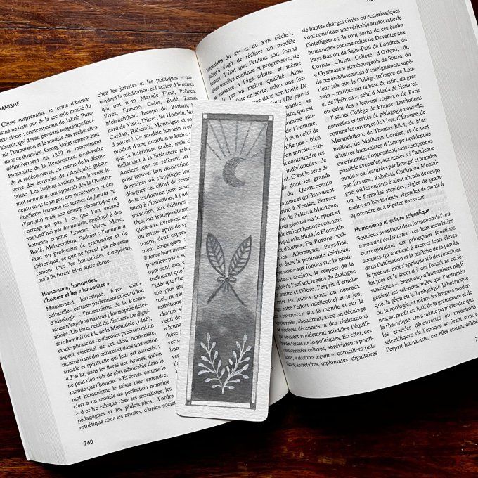 MARQUE PAGES AQUARELLE