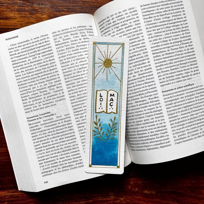 MARQUE PAGES AQUARELLE