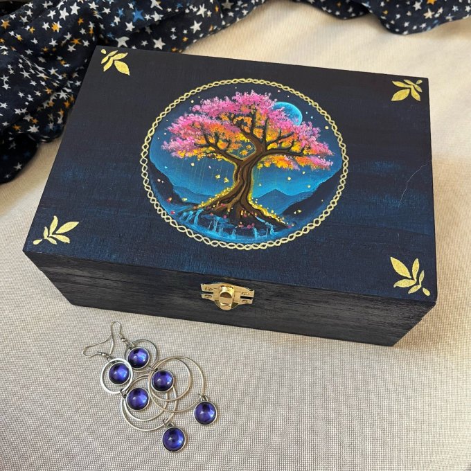 Boîte à bijoux sur-mesure