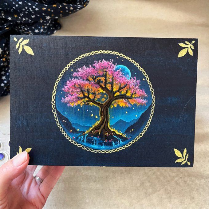 Boîte à bijoux Arbre japonais