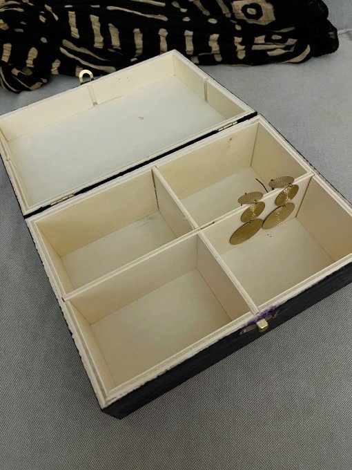Boîte à bijoux sur-mesure